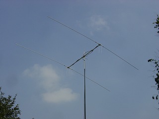 50MHz 位相給電アンテナ アマチュア無線ホームページ CQCQCQ.ORG 50MHz 2ele位相給電